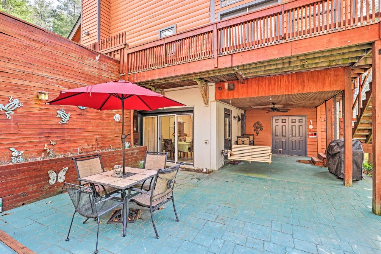 Asheville Mountain Getaway With Patio And Koi Pond! Eksteriør bilde