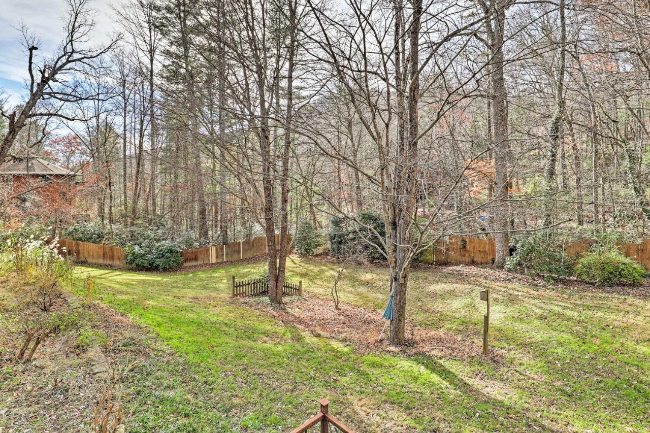 Asheville Mountain Getaway With Patio And Koi Pond! Eksteriør bilde